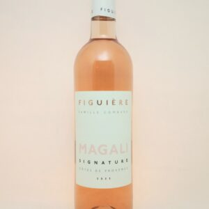 Représentation d’une bouteille de Figuière Signature Magali.