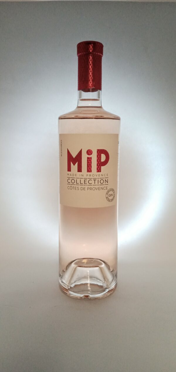 Représentation d’une bouteille de MIP Collection Rosé.