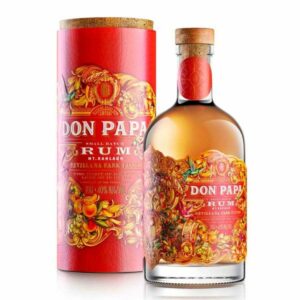 Représentation d'une bouteille de Don Papa Sevillana.