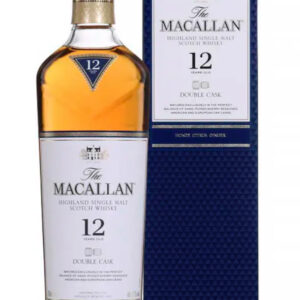 Représentation d’une bouteille de whisky Macallan 12 ans Double Cask.