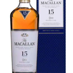 Représentation d’une bouteille de whisky Macallan 15 ans Double Cask.