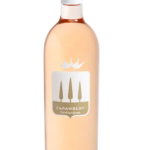 Représentation d'une bouteille de vin Farambert Rosé