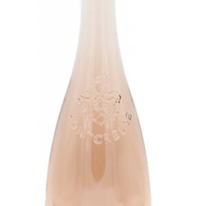 Cliché d’une bouteille de Château de Fontcreuse rosé.