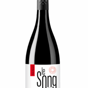 Représentation d’une bouteille de vin, le Songe de Don Bosco rouge.