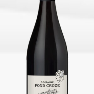 Représentation d’une bouteille de Domaine Fond Croze Confidence rouge.