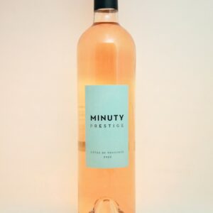 Représentation d'une bouteille de vin Minuty Prestige Rosé