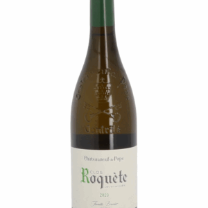 Image représentant une bouteille de vin blanc Clos Roquète.