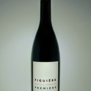 Image présentant une bouteille de vin Figuière Première rouge.