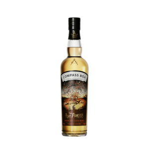Image représentant une bouteille de whisky écossais tourbé Peat Monster.